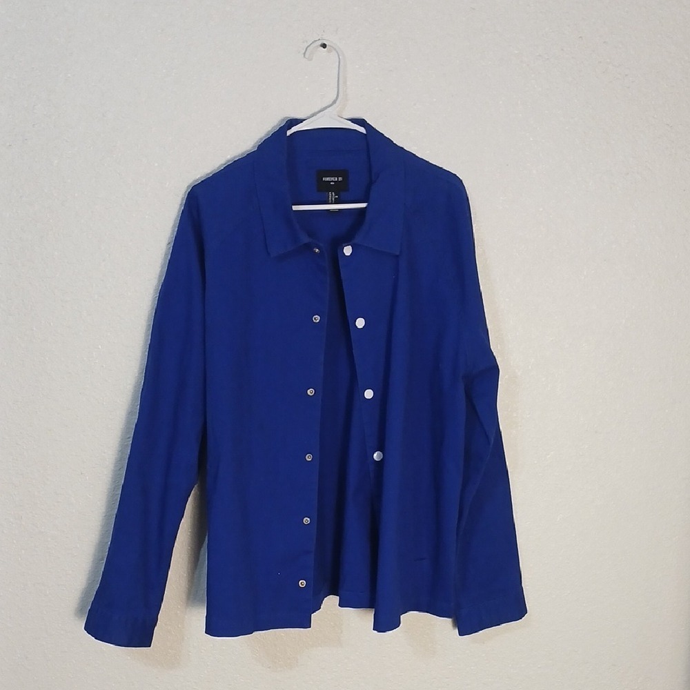 Forever 21 Blue Jacket
